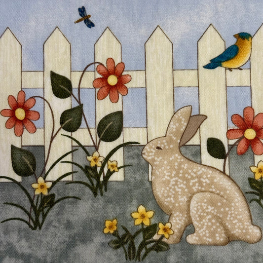 crop tee (garden scene)