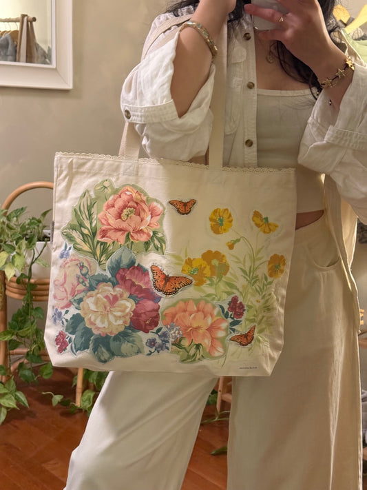 appliqué tote (#1)