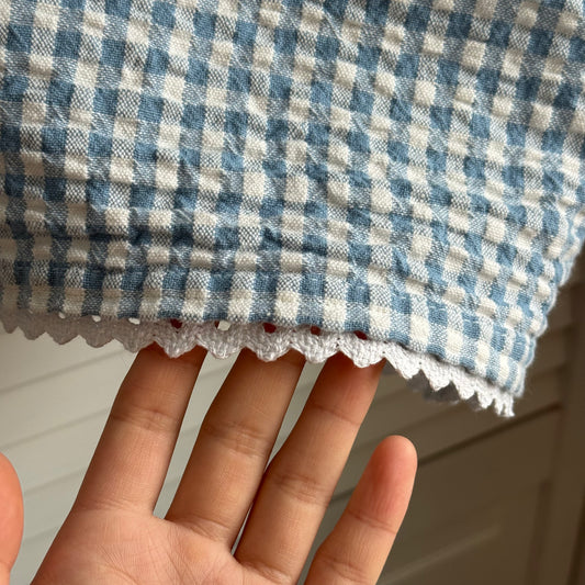 seersucker long sleeve (summer blue)