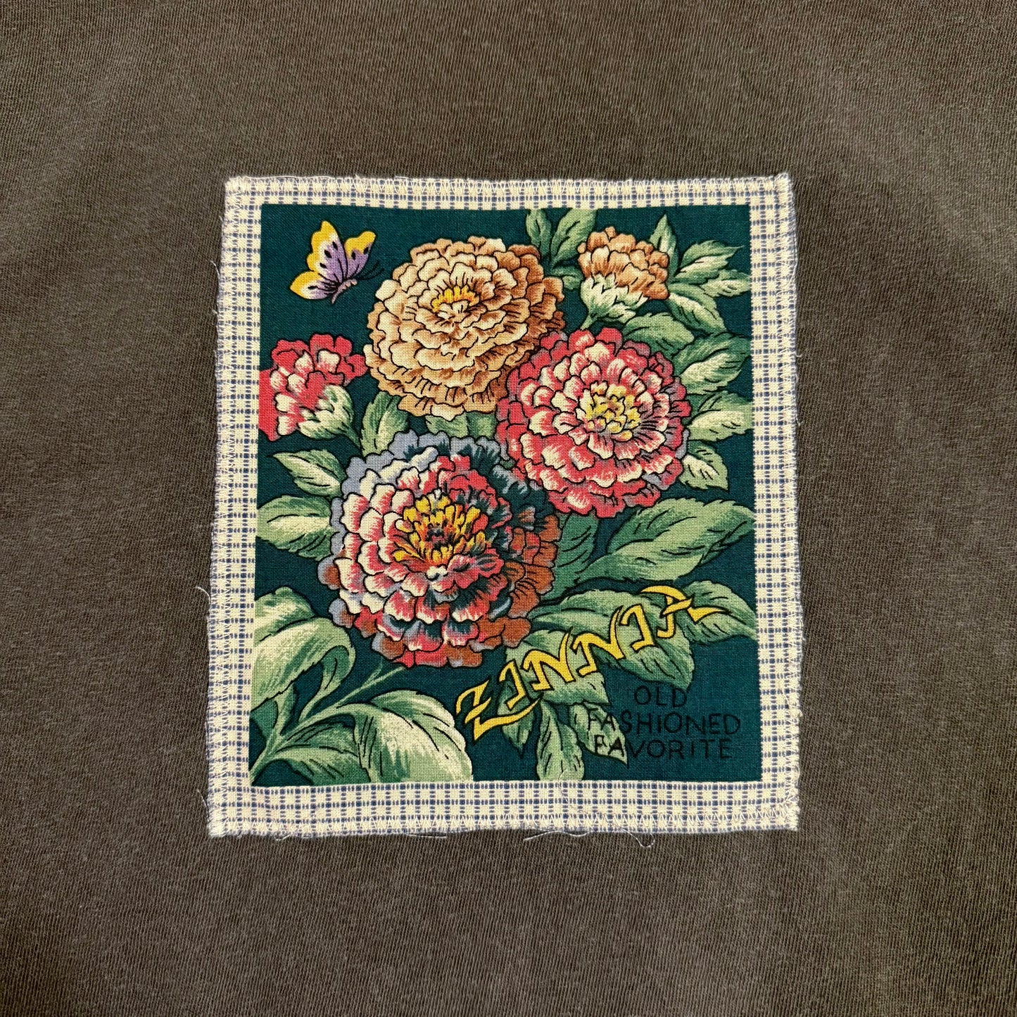 crop tee (zinnia)