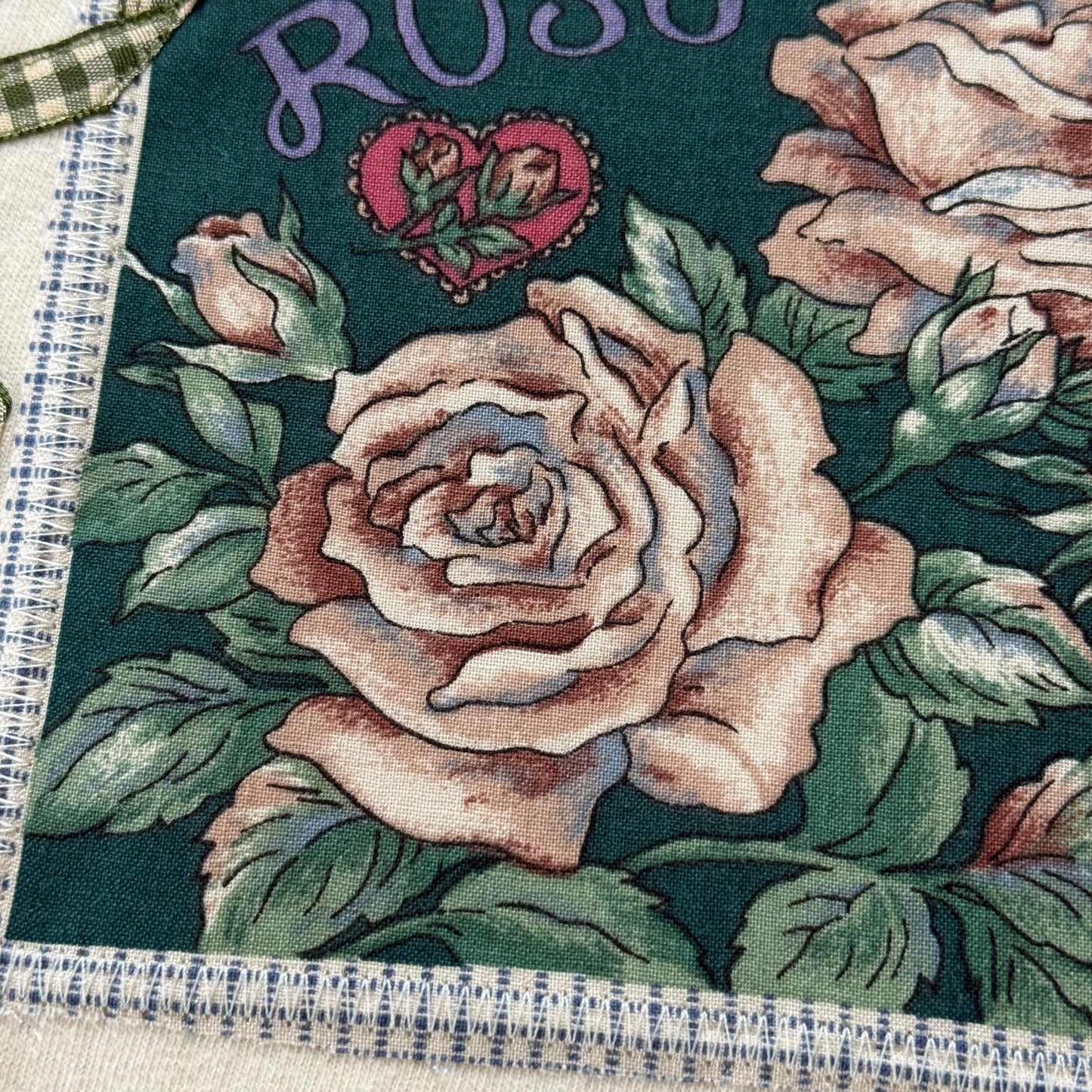bow crop tee (rose)
