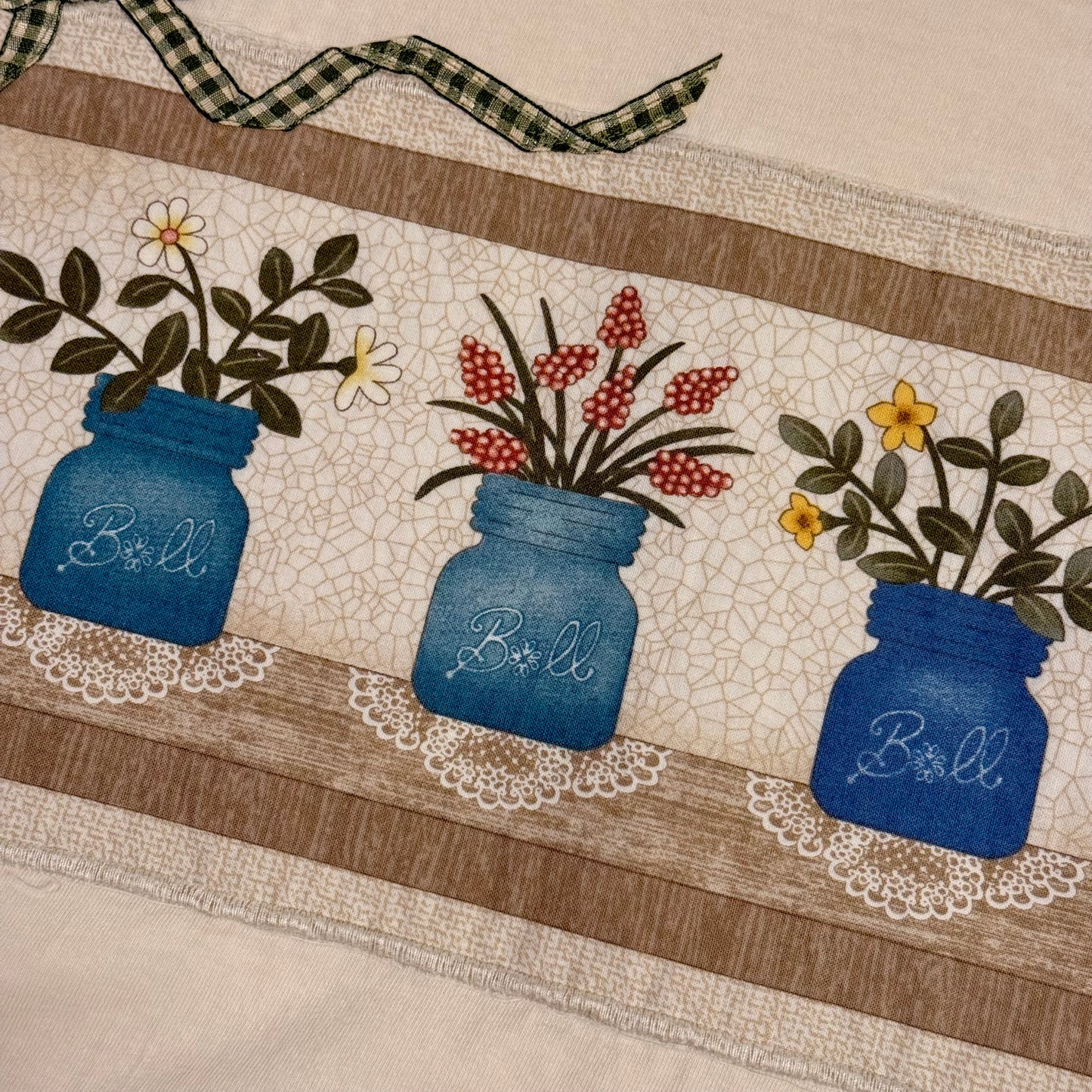 bow crop tee (mason jar bouquets)