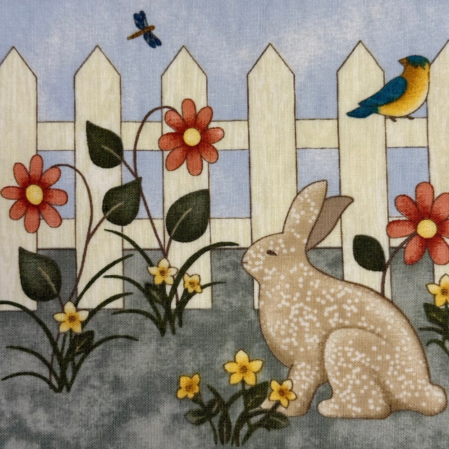 crop tee (garden scene)