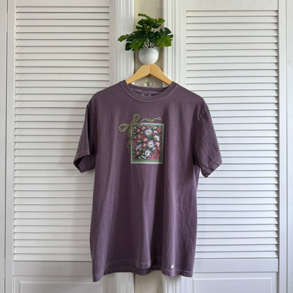 bow tee (morning glory)