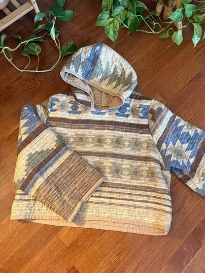 cropped hoodie (sandy southwest)