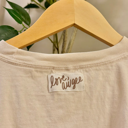 bow crop tee (tulip)