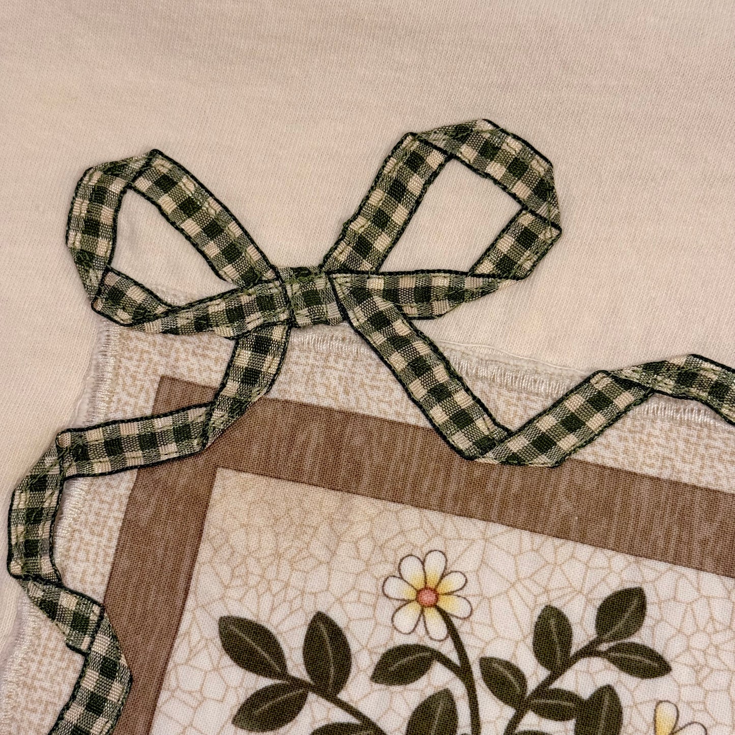 bow crop tee (mason jar bouquets)
