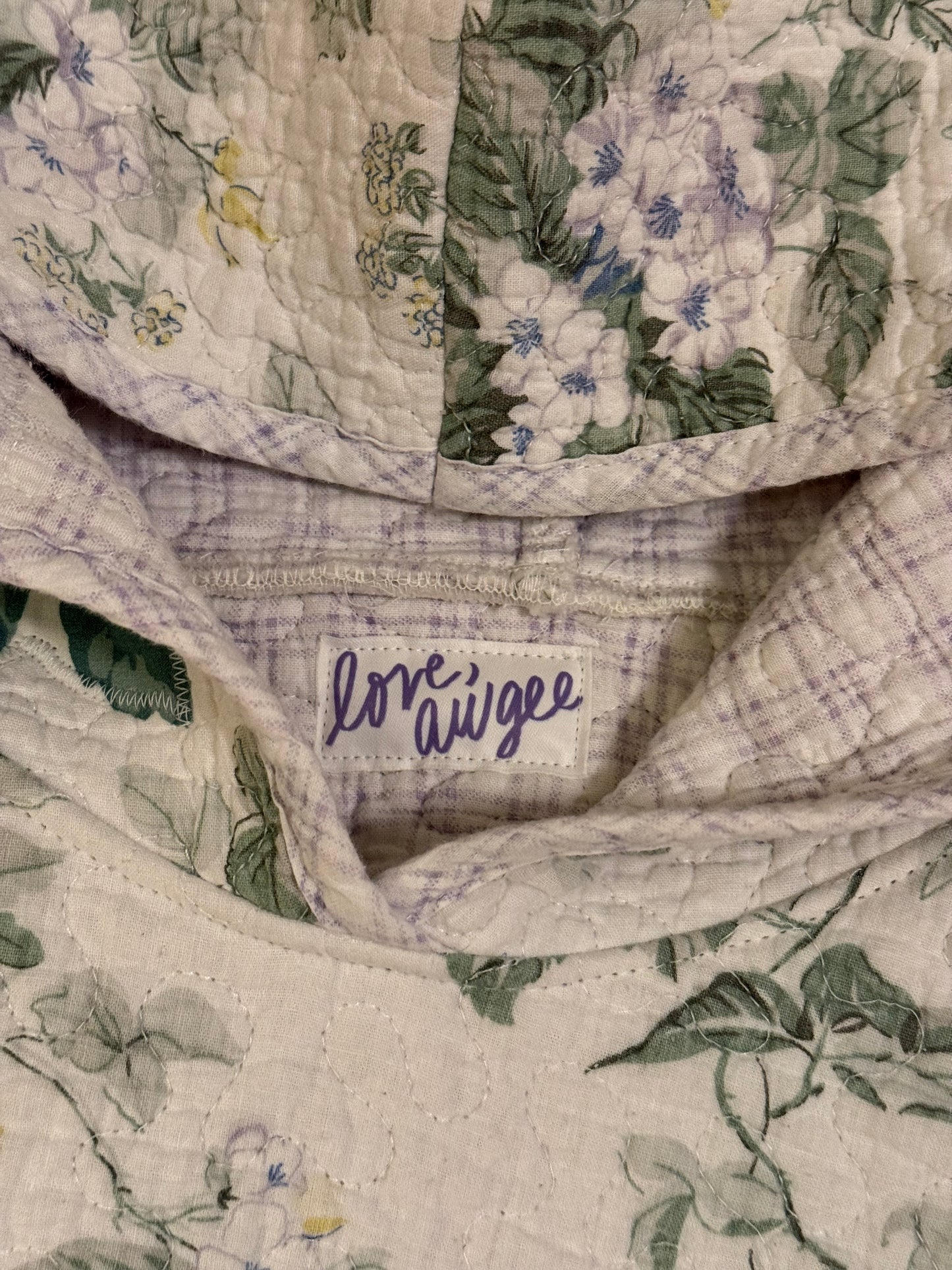 appliqué hoodie (heirloom garden)