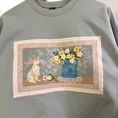 sweater (bunny bouquet)