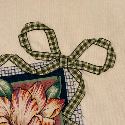 bow crop tee (tulip)