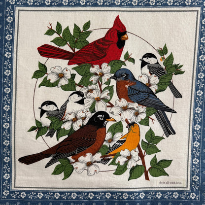 organic cotton tote (birdie)