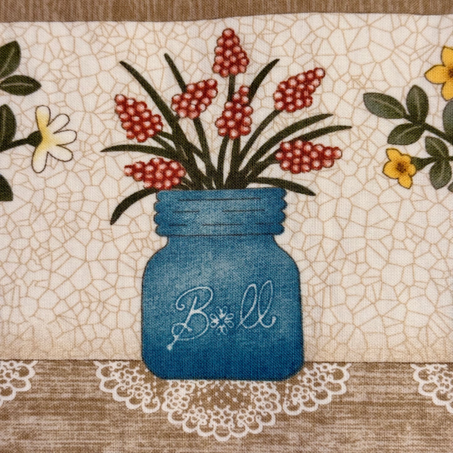 bow crop tee (mason jar bouquets)