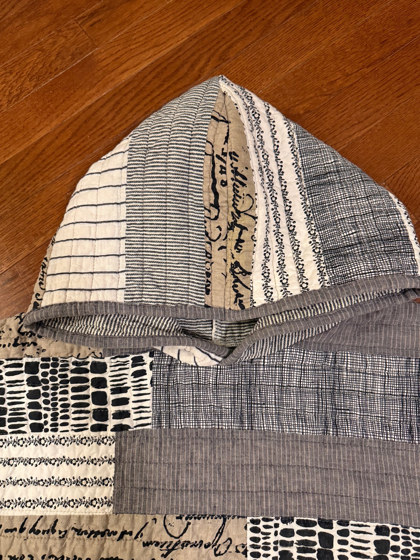 quilt hoodie (sketchbook)