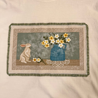 crop tee (bunny bouquet)