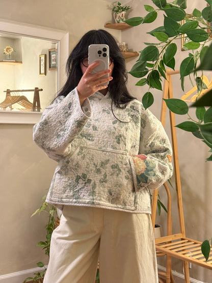 appliqué hoodie (heirloom garden)