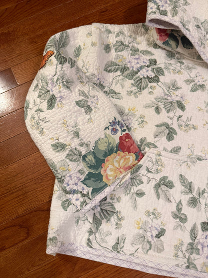 appliqué hoodie (heirloom garden)
