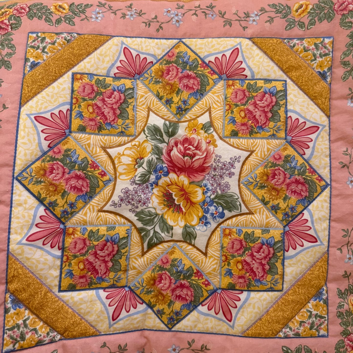 sweater (lemon raspberry quilt)