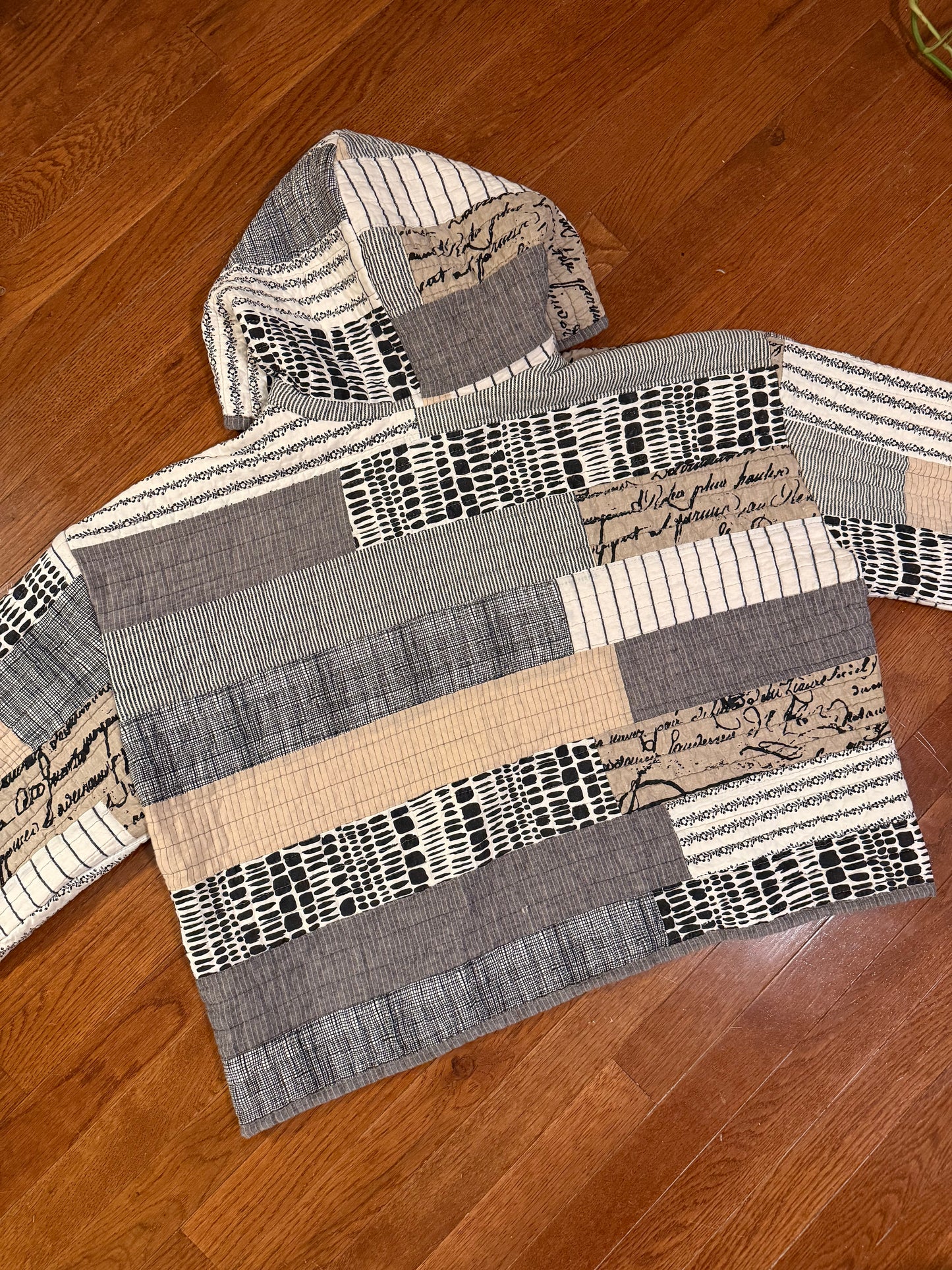 quilt hoodie (sketchbook)