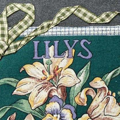 bow crop tee (lily)