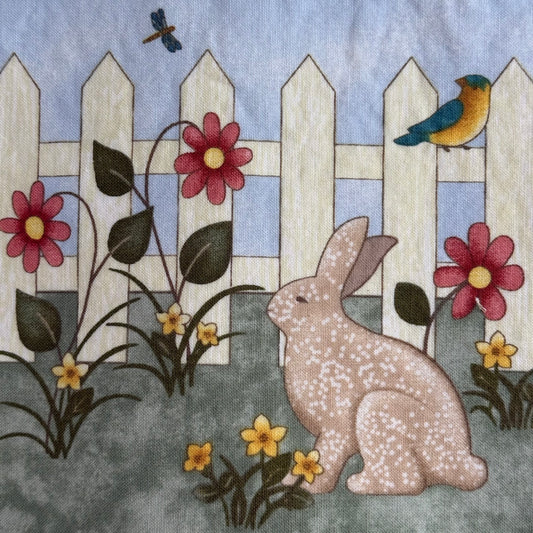 crop tee (garden bunny)