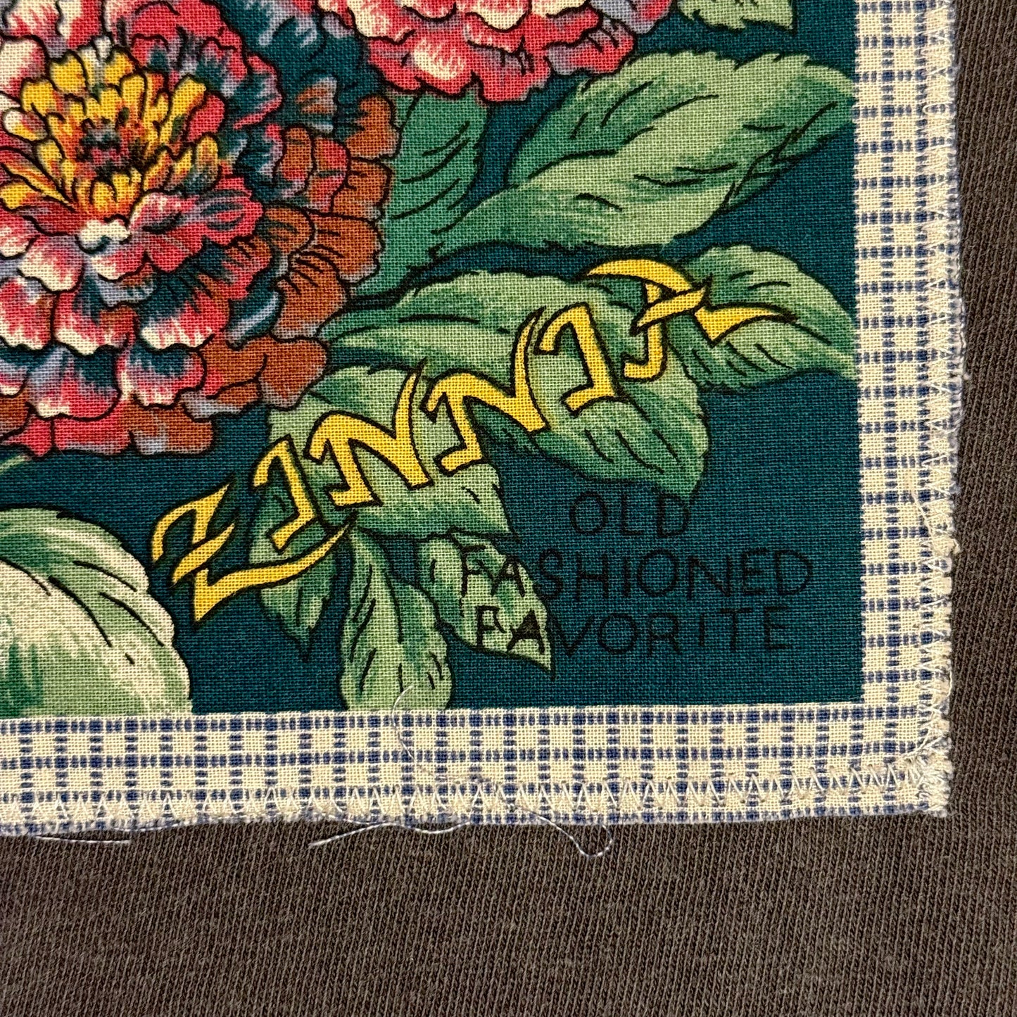 crop tee (zinnia)