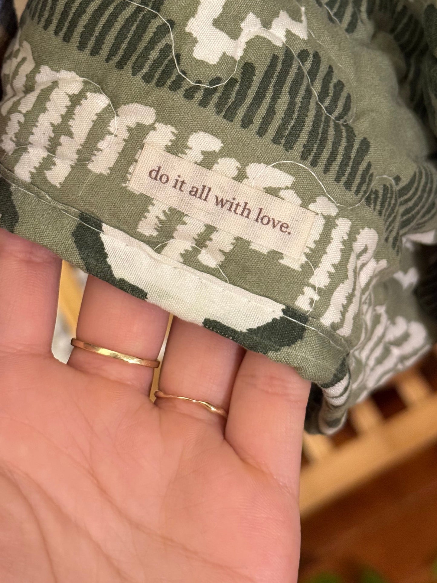 hoodie (mossy folk print)