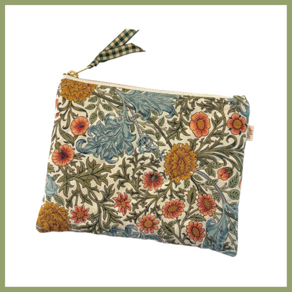 medium pouch (floral)