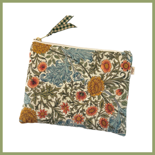 medium pouch (floral)