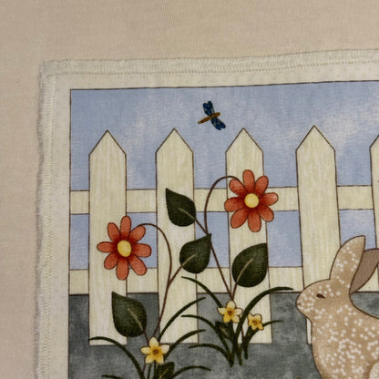 crop tee (garden scene)