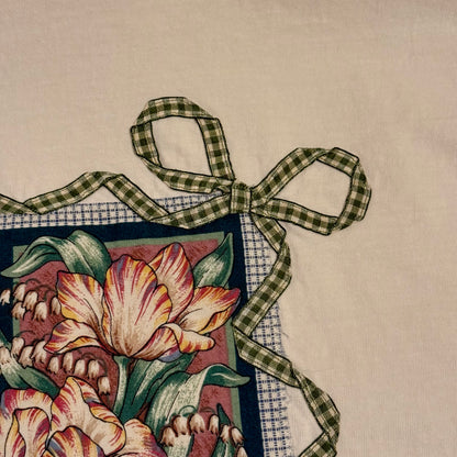 bow crop tee (tulip)