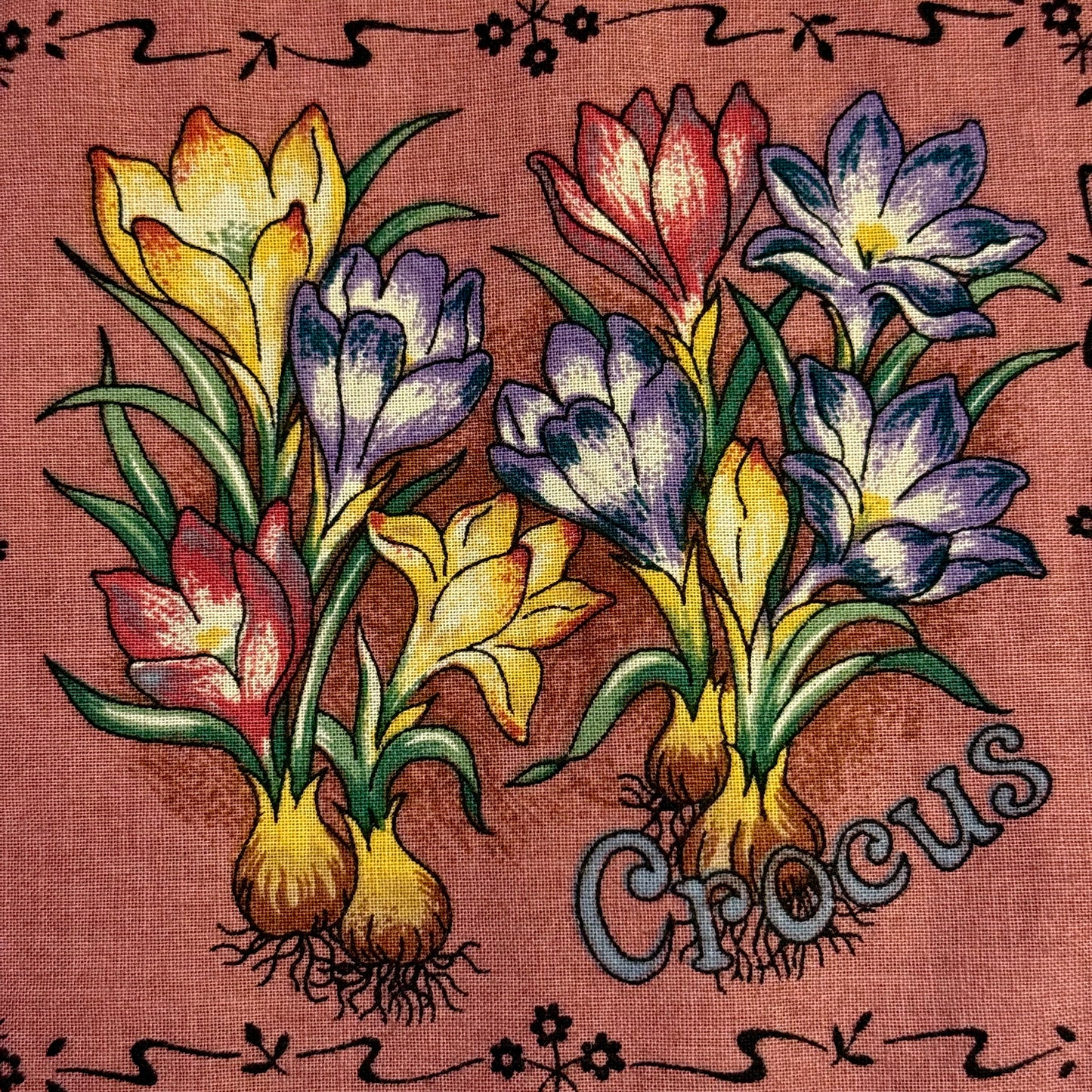 crop tee (crocus)