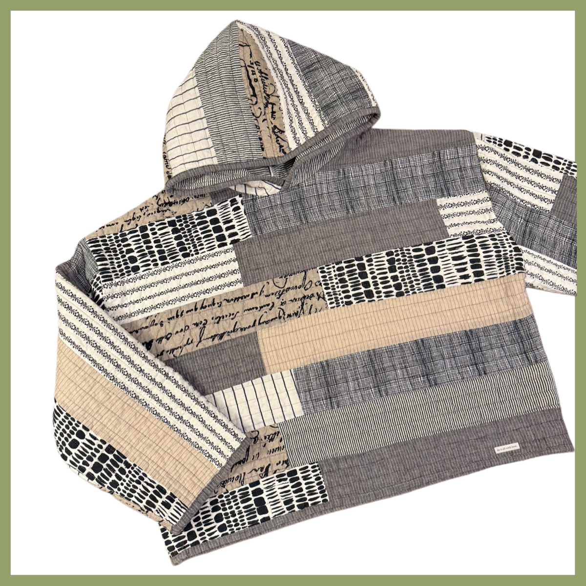 quilt hoodie (sketchbook)