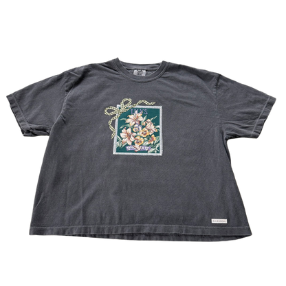 bow crop tee (lily)