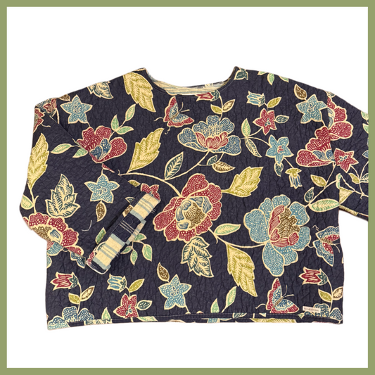 crewneck (midnight garden)